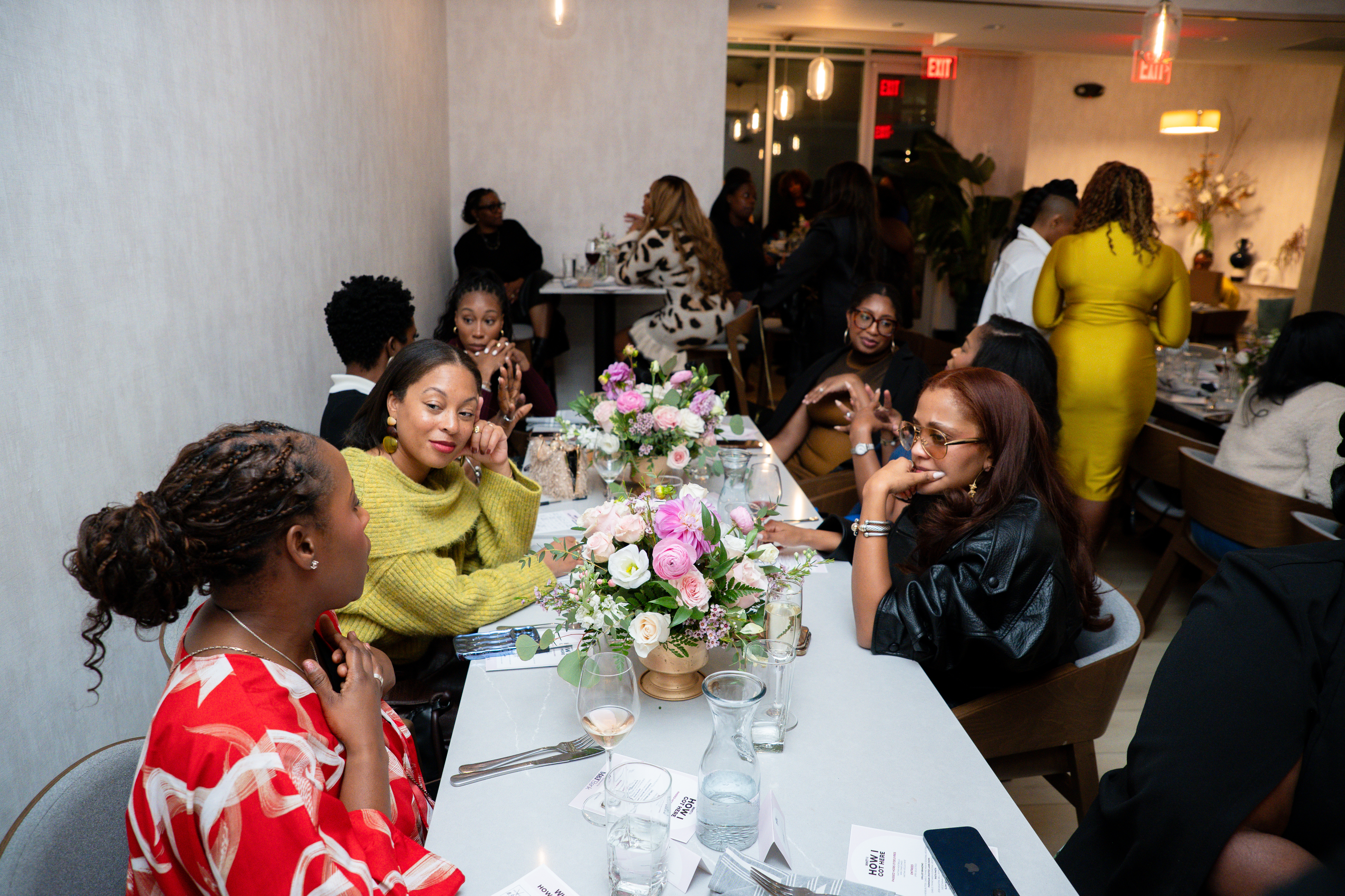 Event photo — guests networking